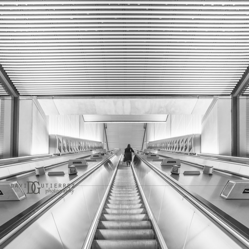 Nine Elms Tube Station - London Underground, UK.
Fine Art London Photography.
